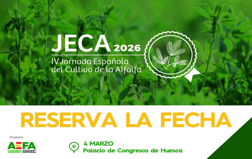 En este momento estás viendo La 4ª Jornada Española del Cultivo de la Alfalfa analizará en Huesca los desafíos que afronta el sector